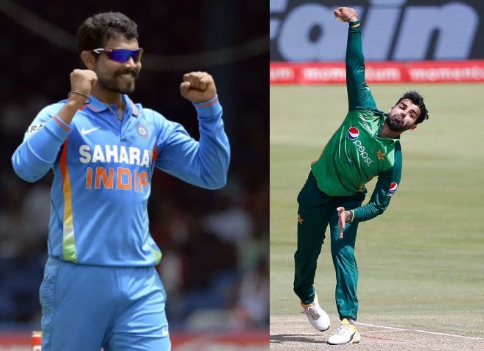 Both spinners play a contrasting role for their sides when it comes to bowling.
